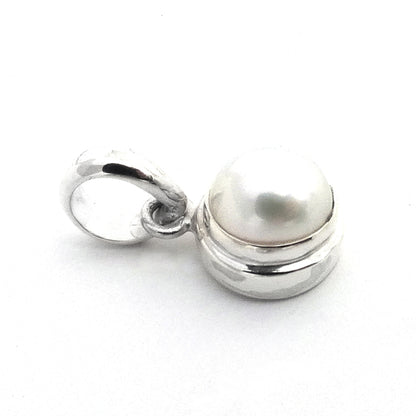 P745PL PADMA .925 Sterling Silver Pearl Pendant