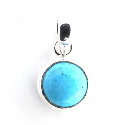 P745TQ Sterling Silver Pendant with Robin's Egg Turquoise