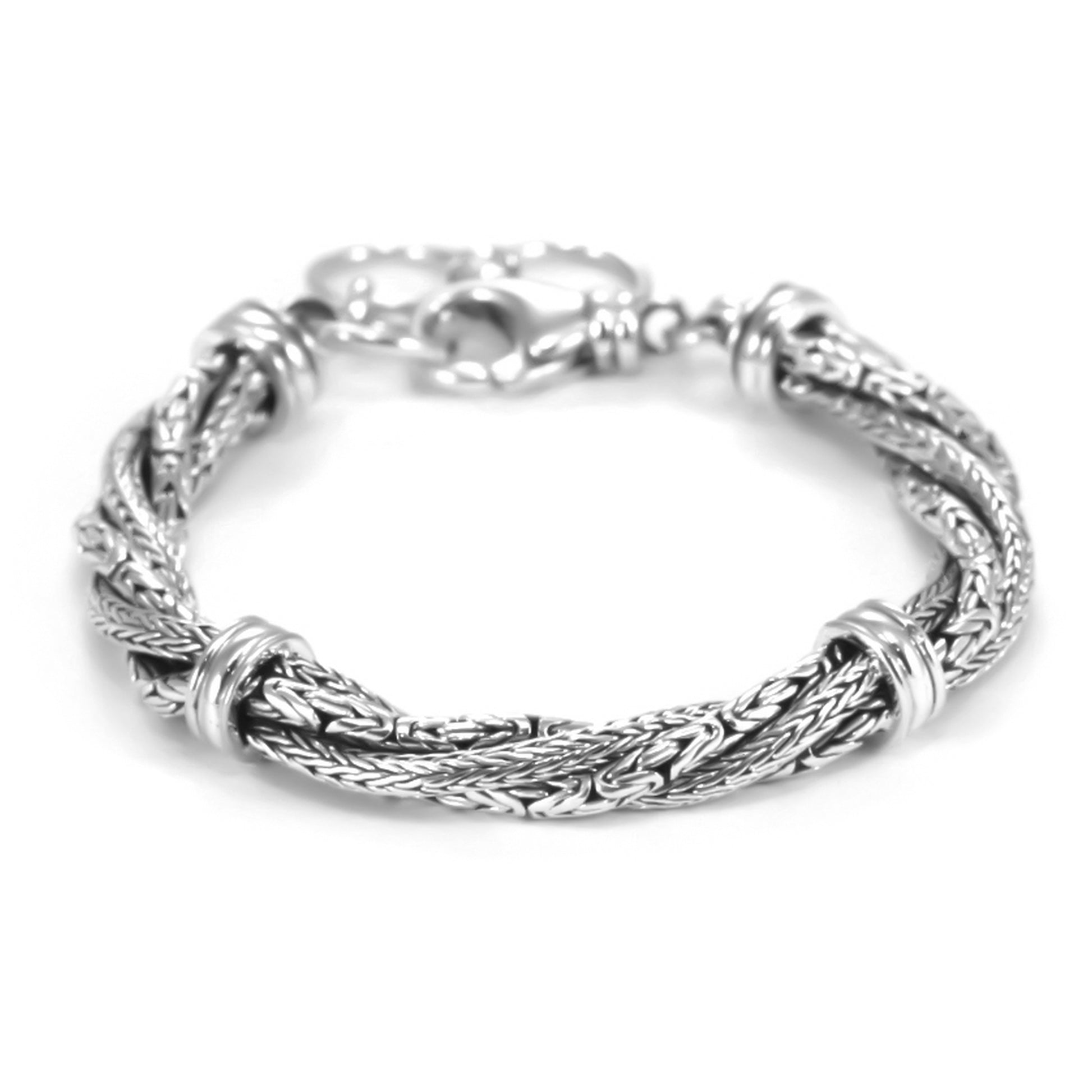 925 Sterling Silver Bali Bracelets